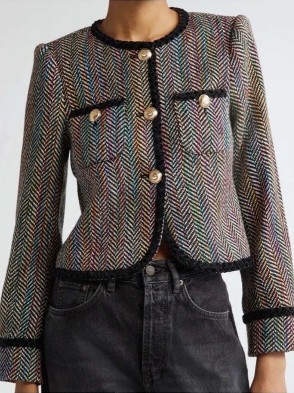 cinq a sept Mika Tweed Zanda Jacket